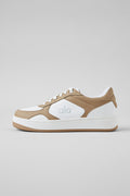 ALO Recovery Mode Sneaker (Unisex) - Gravel/White