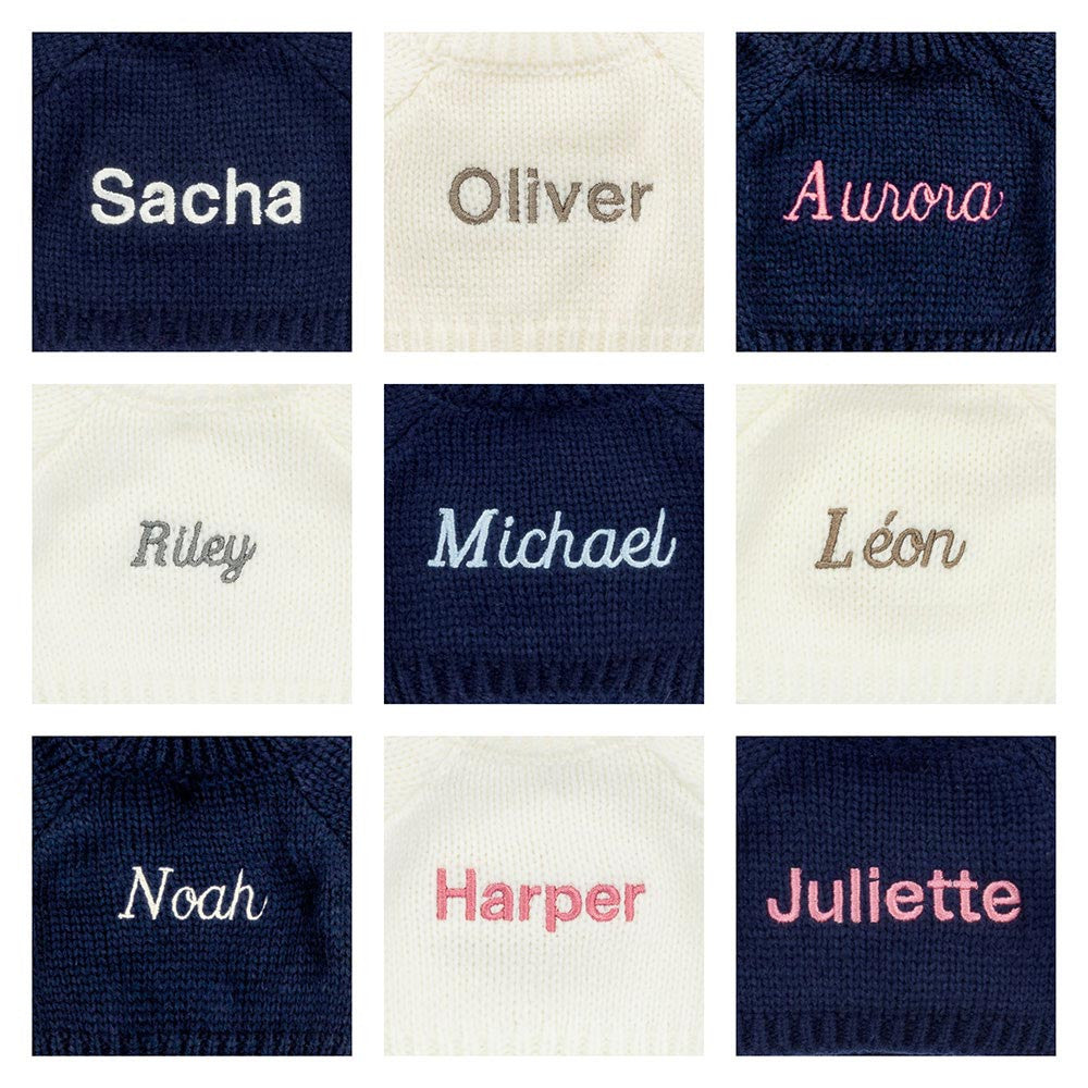 Bashful Luxe Bunny Curly with Personalised Cream Jumper