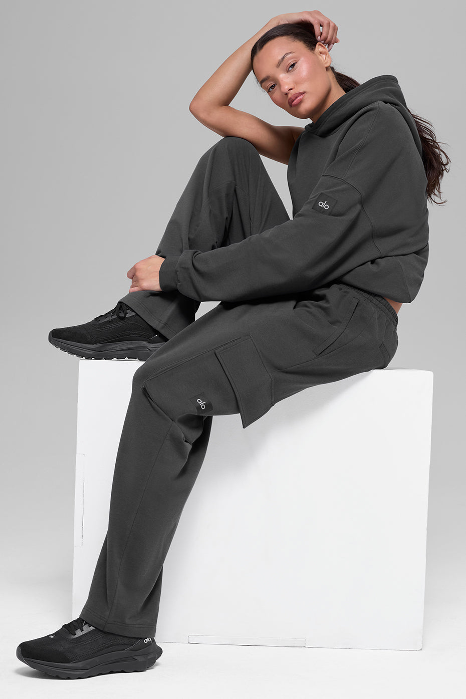 Double Take Hoodie - Anthracite