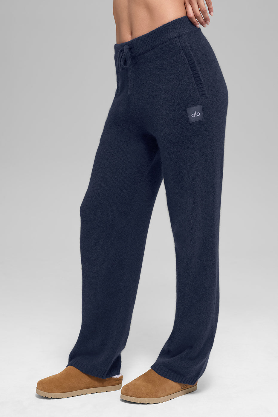 Wool Cashmere New Class Sweatpant - Navy