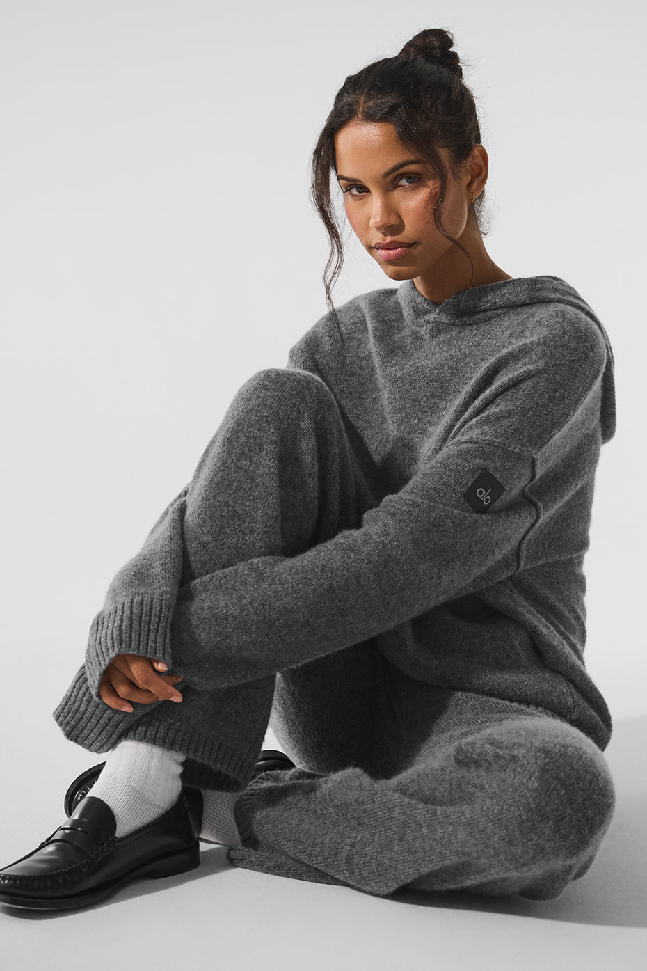 Wool Cashmere New Class Sweatpant - Platinum Grey