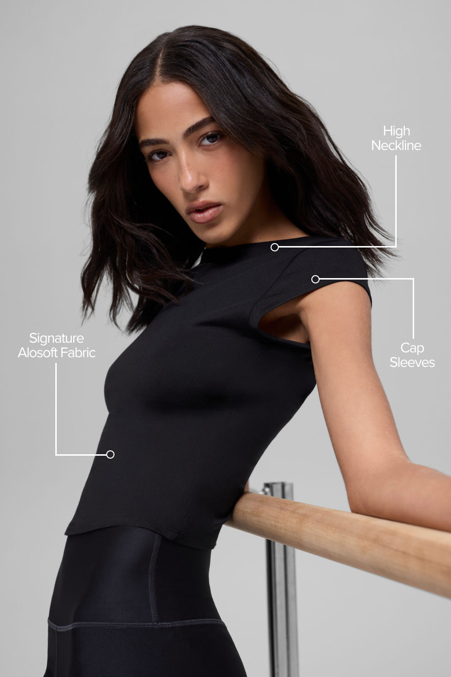 Alosoft Back For More Tee - Black