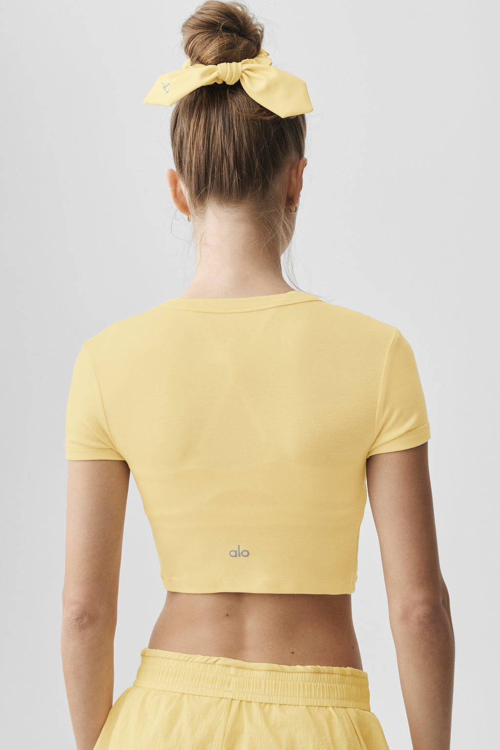 Cropped Timeless Tee - Warm Butter
