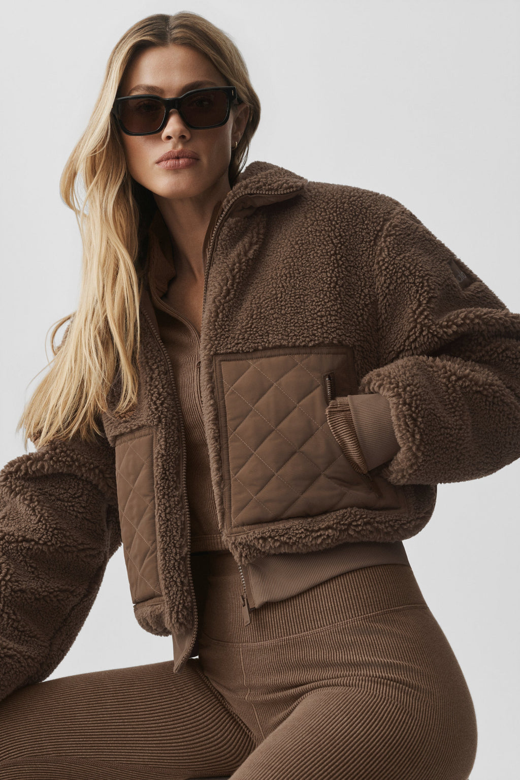 Sherpa Edge Bomber - Java Brown