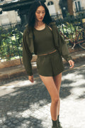 Playmaker Dolphin Short - Green Olive
