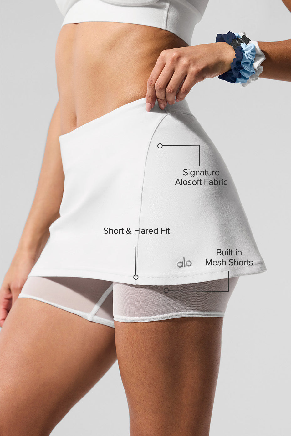 Serve It Up Skirt - White