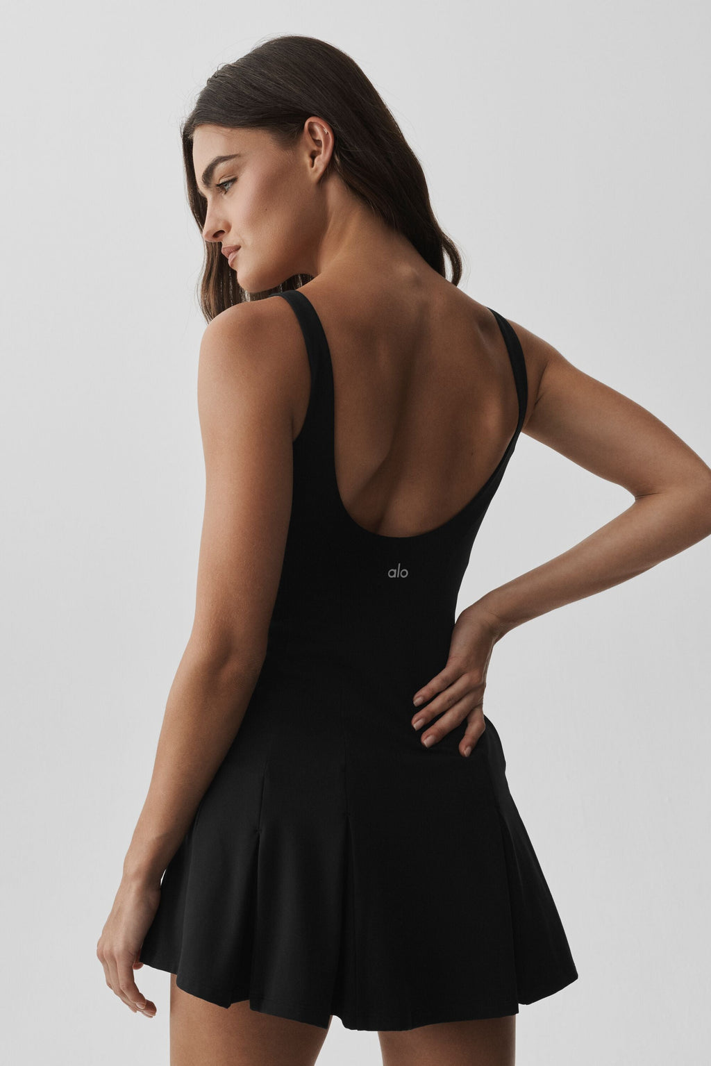 Softsculpt Topspin Tennis Dress - Black