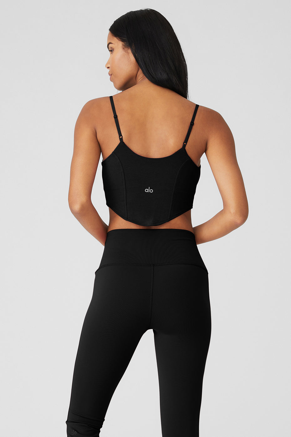 ALO Softsculpt Bra Tank - Black
